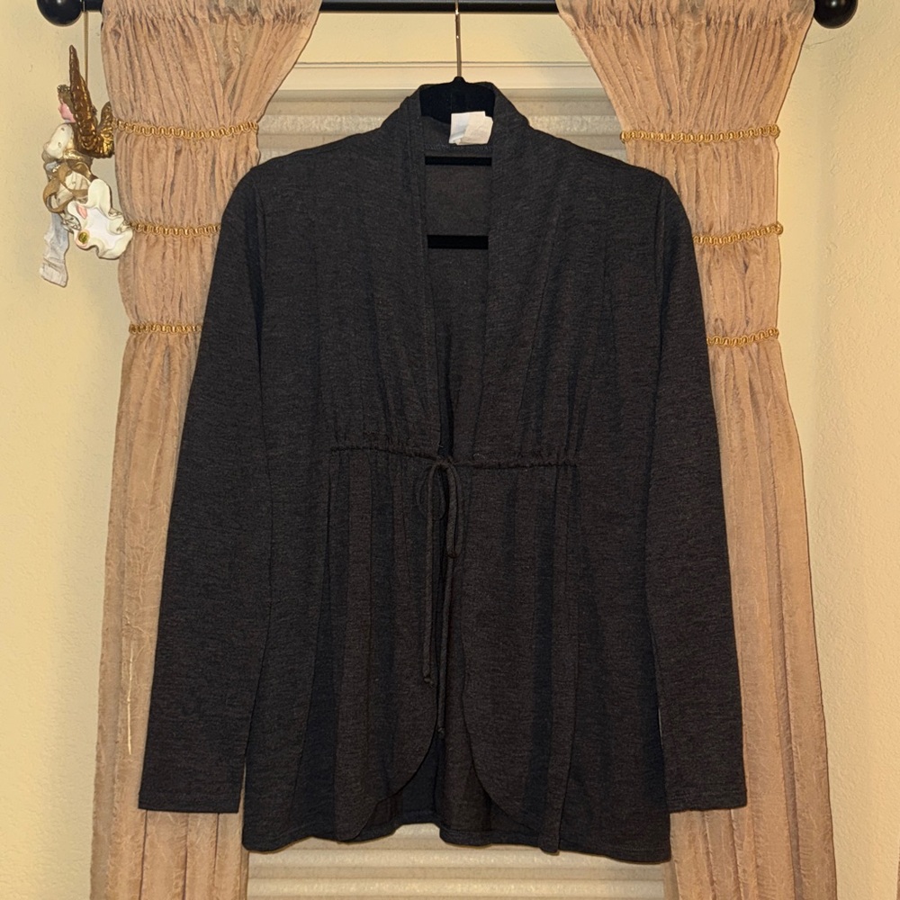 Vintage Cardigan With Tie Front